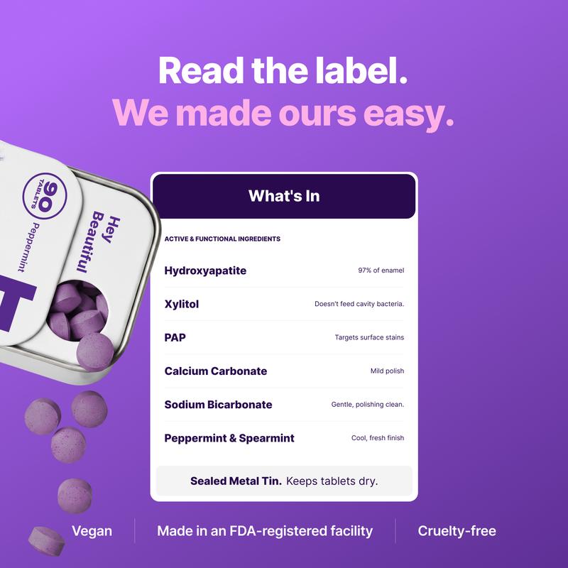 Novetti Toothpaste Tablets